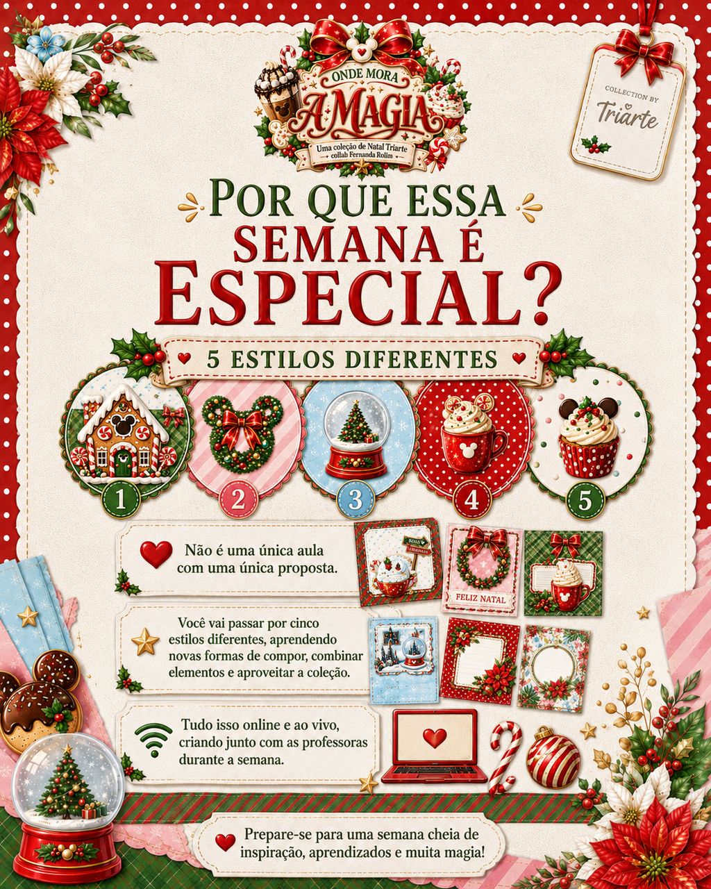 Onde Mora a Magia — Uma Semana Inteira de Scrap com 5 Professoras