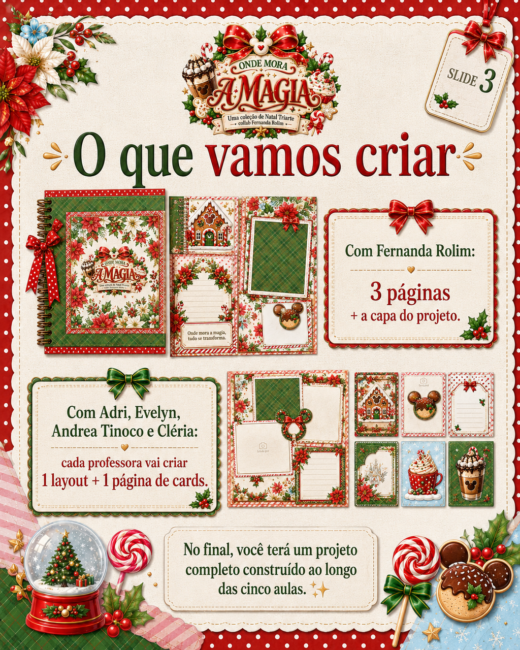 Onde Mora a Magia — Uma Semana Inteira de Scrap com 5 Professoras