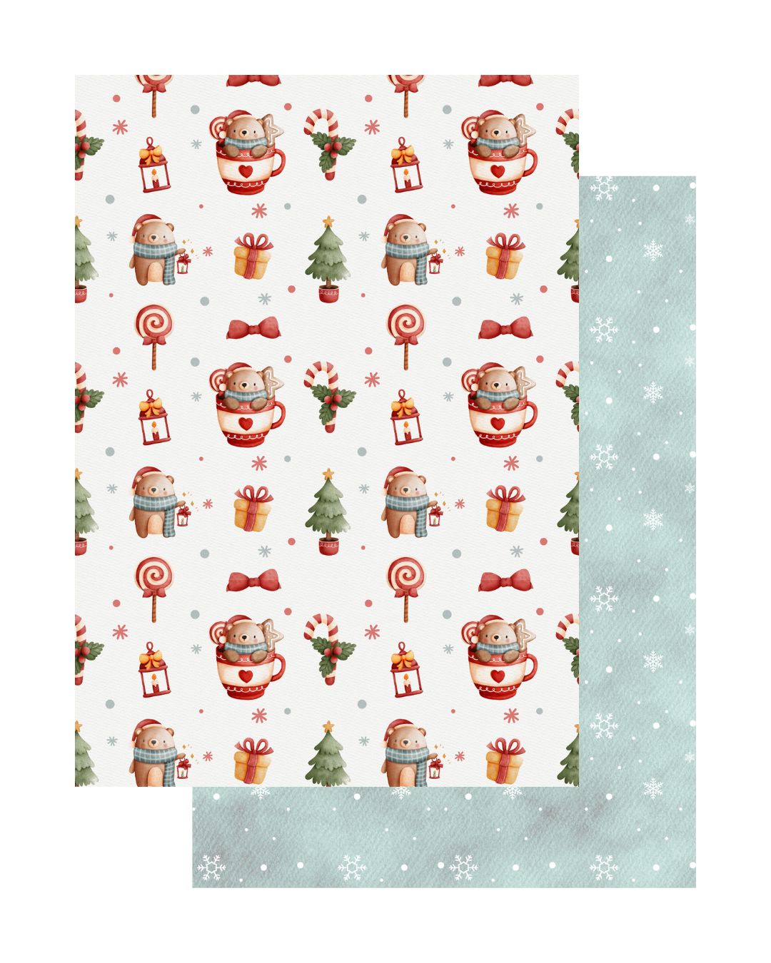 Coleção Digital de Scrapbook Natal de Ternuras | Kit Clássico Triarte