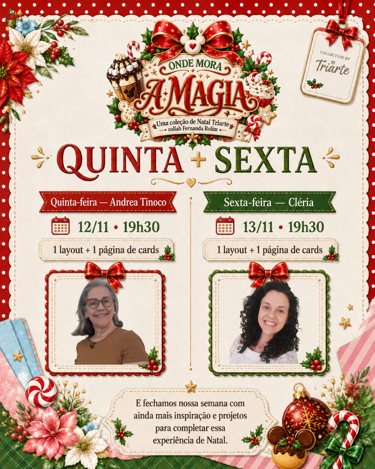 Onde Mora a Magia — Uma Semana Inteira de Scrap com 5 Professoras