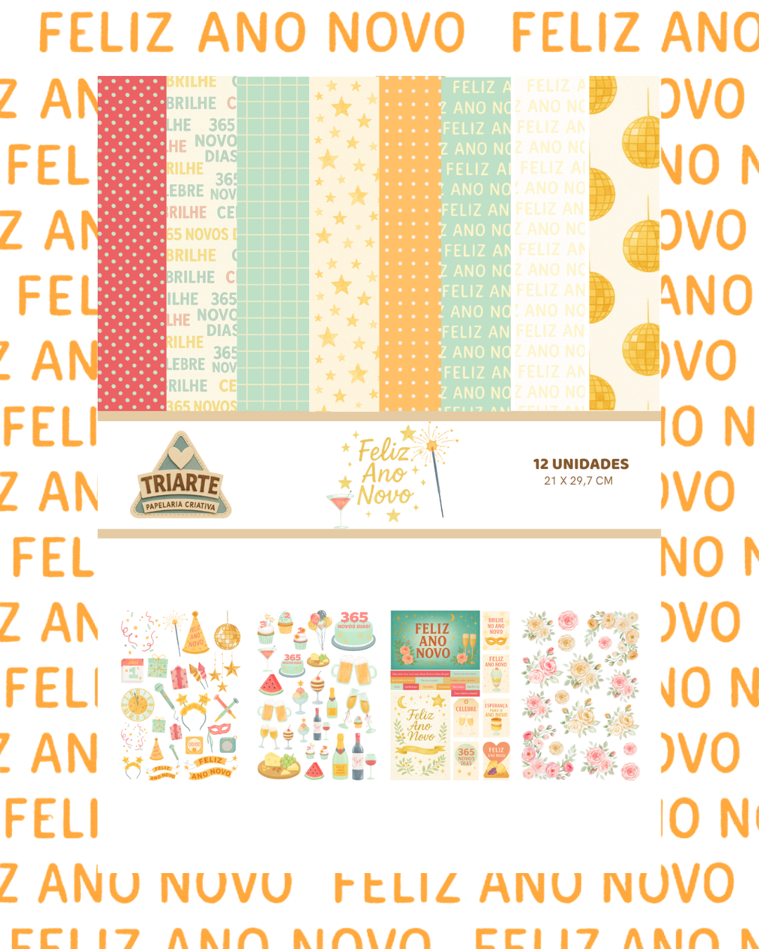 Coleção Digital Essencial - Feliz Ano Novo