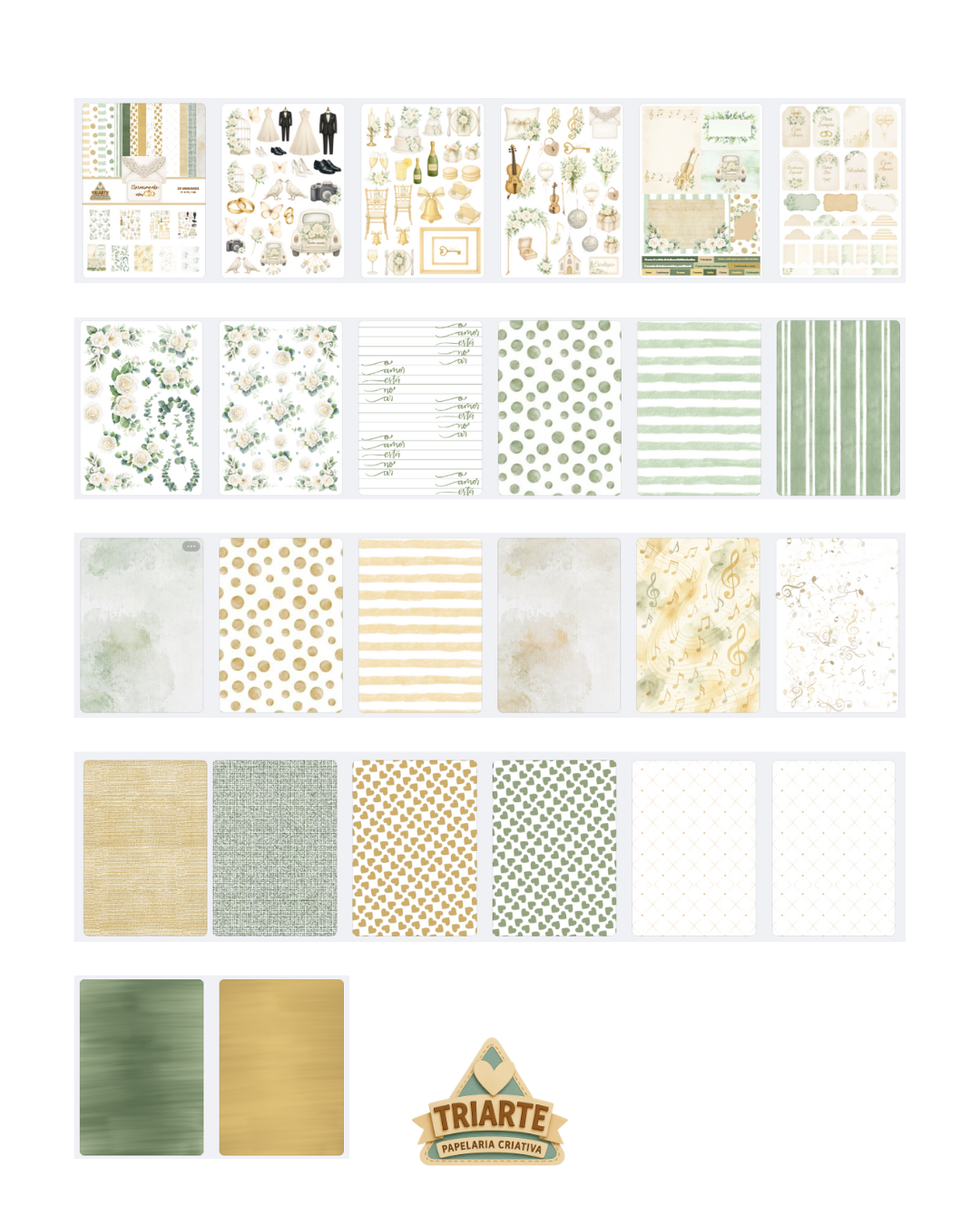 Coleção Digital Clássica Eternamente Nós – Scrapbook Casamento