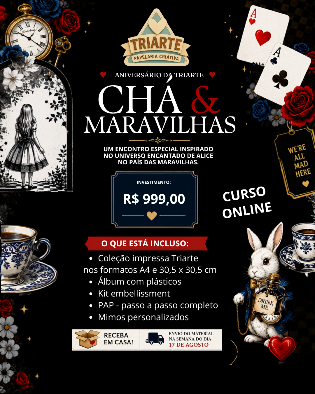 Curso Online Chá & Maravilhas — Triarte