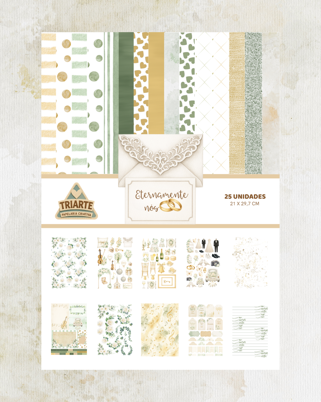 Coleção Digital Clássica Eternamente Nós – Scrapbook Casamento