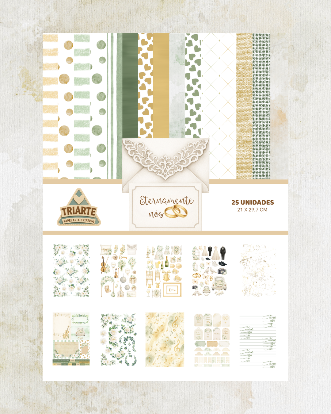 Coleção Digital Clássica Eternamente Nós – Scrapbook Casamento