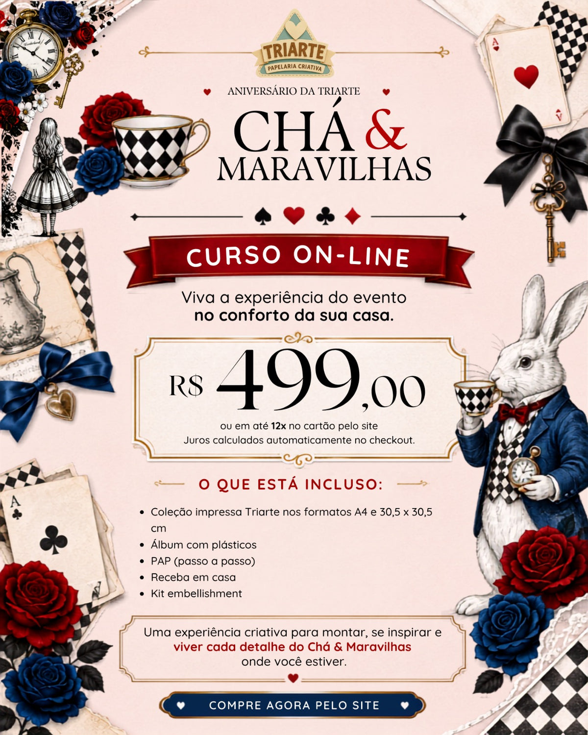 Curso Online Chá & Maravilhas — Triarte