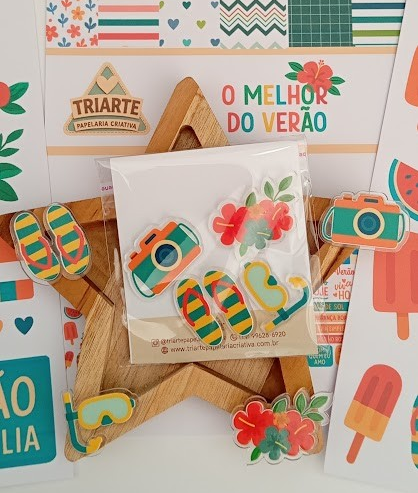 Kit de Acrílicos Coleção O Melhor do Verão