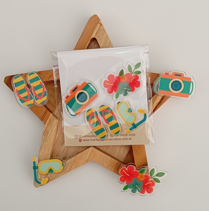 Kit de Acrílicos Coleção O Melhor do Verão
