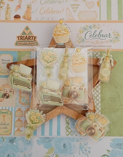 Kit de Acrílicos Coleção Celebrar